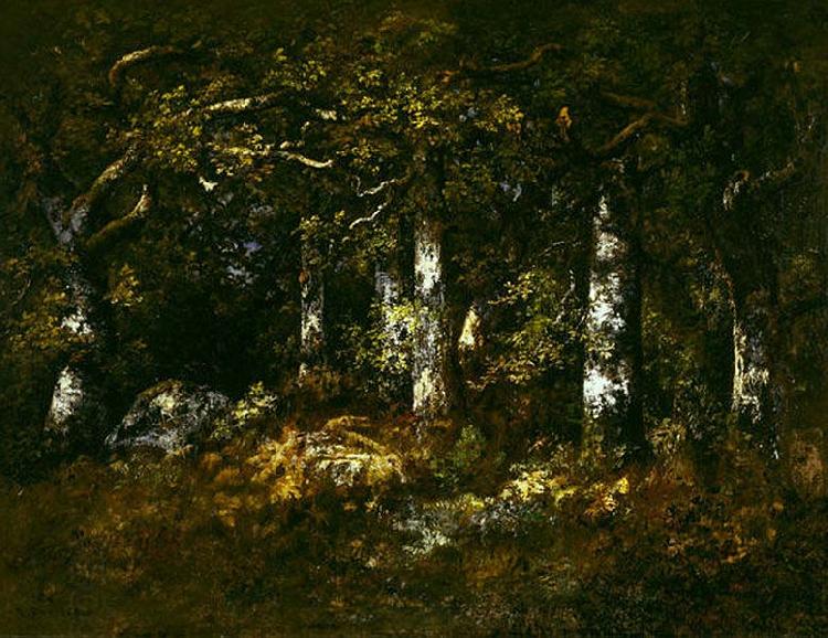unknow artist Forest of Fontainebleau oil painting picture